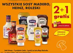 Biedronka Sos czosnkowy Madero oferta
