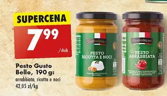 Biedronka Pesto ricotta e noci Gustobello oferta