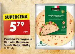 Biedronka Piadina romagnola igp alla riminese Gustobello oferta