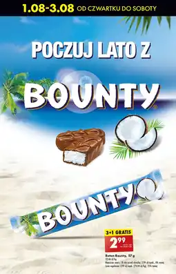 Biedronka Baton classic Bounty oferta