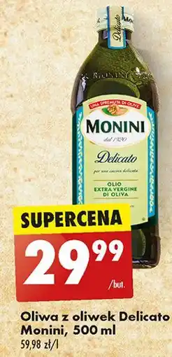 Biedronka Oliwa z oliwek extra vergine Monini Delicato oferta