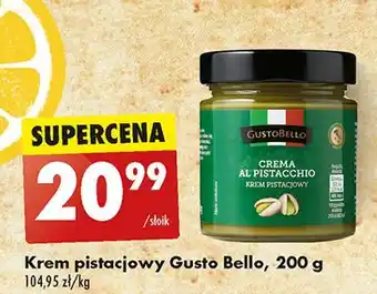 Biedronka Krem pistacjowy Gustobello oferta