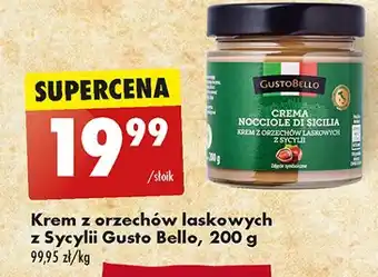 Biedronka Krem z orzechów laskowych Gustobello oferta