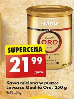 Biedronka Kawa - puszka Lavazza Qualita Oro oferta