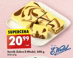 Biedronka Sernik zebra E. Wedel oferta