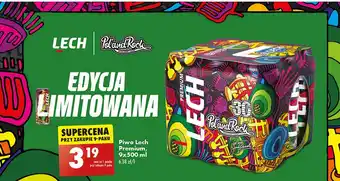 Biedronka Piwo Lech Premium oferta