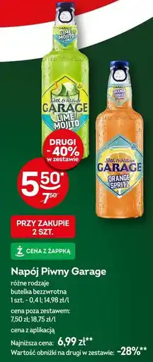 Żabka Napój Piwny Garage oferta