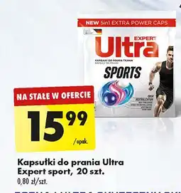 Biedronka Kapsułki do prania sports Ultra Expert oferta