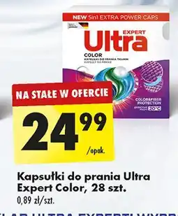 Biedronka Kapsułki do prania color Ultra Expert oferta