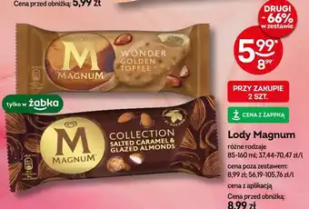 Żabka Lody Magnum oferta