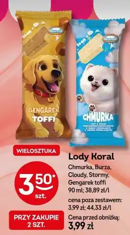 Żabka Lody Koral oferta