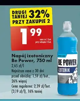 Biedronka Napój izotoniczny wieloowocowy Be Power oferta