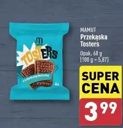 ALDI Ciastka tosters z czekoladą mleczną Mamut oferta