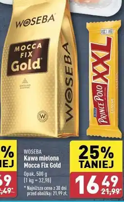 ALDI Kawa Woseba Mocca Fix Gold oferta