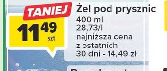 Żel pod prysznic 1 SZT 400 ML
