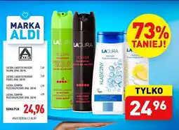 ALDI Lakier do włosów power Lacura oferta