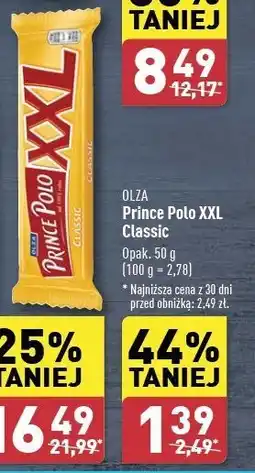 ALDI Wafelek classic Prince Polo Xxl oferta