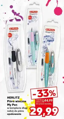 Kaufland Pióro wieczne HERLITZ oferta