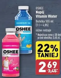 ALDI Napój magnez+b6 Oshee Vitamin Water oferta