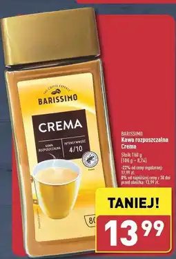 ALDI Kawa Barissimo Crema oferta