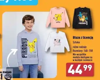 ALDI Bluza pokemon 140-158 oferta