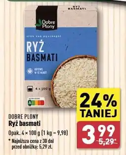 ALDI Ryz basmati Dobre Plony oferta