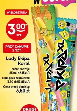 Żabka Lody Ekipa Koral oferta