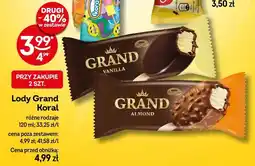 Żabka Lody Grand Koral oferta