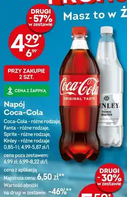 Żabka Napój Coca-Cola oferta