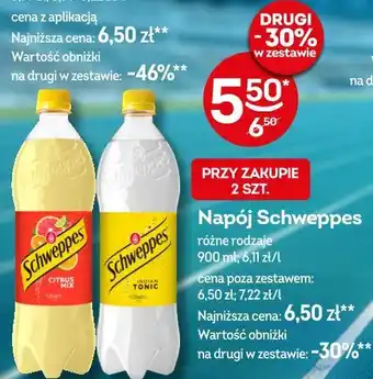 Żabka Napój Schweppes oferta