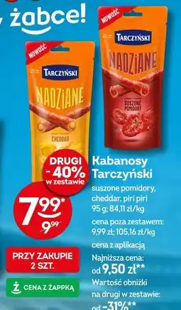 Żabka Kabanosy Tarczyński oferta