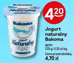 Żabka Jogurt naturalny Bakoma oferta