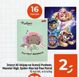 Dealz Zeszyt a5/16 k. pusheen Unipap oferta
