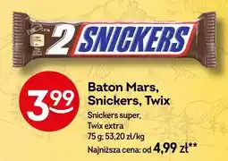 Żabka Baton Mars, Snickers, Twix oferta