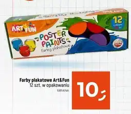 Dealz Farby plakatowe Art & Fun oferta