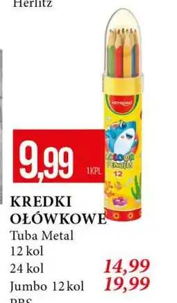 E.Leclerc Kredki ołówkowe tuba Keyroad oferta