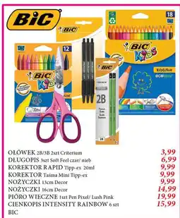 E.Leclerc Pióro wieczne lush pink Bic X Pen oferta