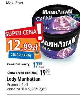 E.Leclerc Lody cream & blueberry Manhattan (Nestle) oferta