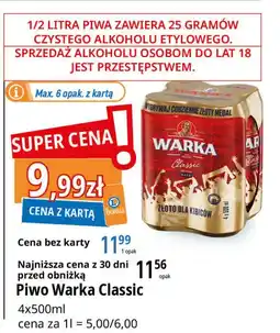 E.Leclerc Piwo Warka oferta