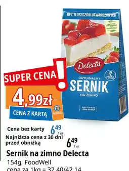 E.Leclerc Sernik na zimno Delecta oferta