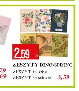 E.Leclerc Zeszyt dino a5/60k linie Top-2000 oferta