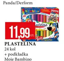 E.Leclerc Plastelina + podkładka do prac plastycznych Moje Bambino oferta