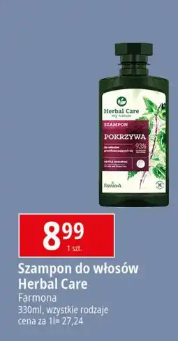 E.Leclerc Szampon do włosów pokrzywowy Farmona Herbal Care oferta