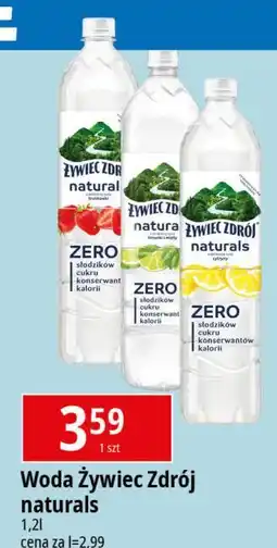 E.Leclerc Woda z nutą cytryny Żywiec Zdrój Naturals oferta