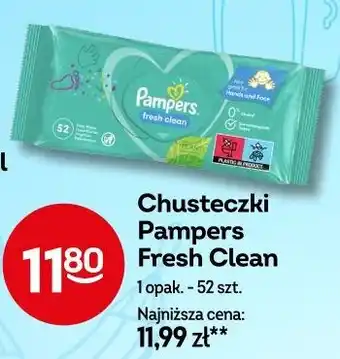 Żabka Chusteczki Pampers Fresh Clean oferta