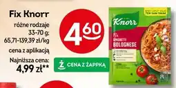 Żabka Fix Knorr oferta