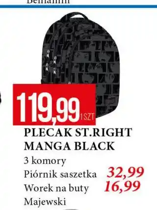 E.Leclerc Piórnik saszetka manga black St. Right oferta