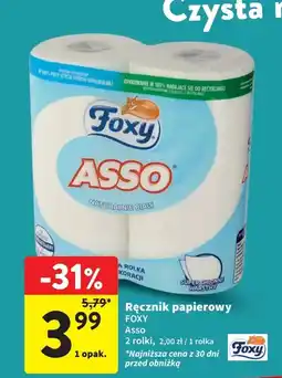 Intermarche Ręcznik papierowy Foxy Asso oferta