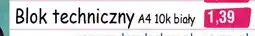 Blok techniczny a4/10 k