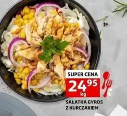 Auchan Sałatka gyros z kurczakiem oferta